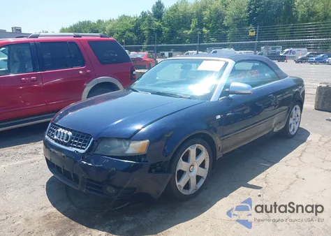 2005 Audi S4 z USA, uszkodzony, nr VIN WUARL48H35K902107